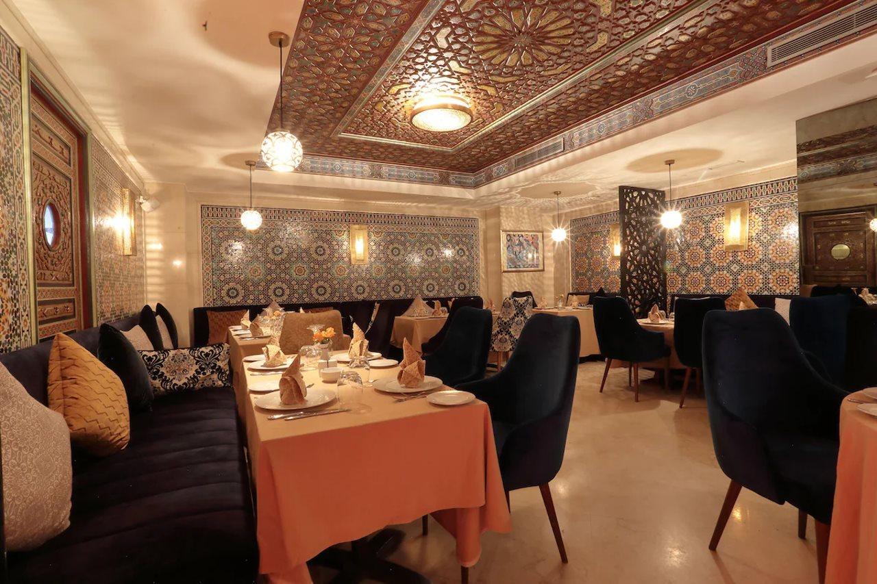 Le Palace D'Anfa Касабланка Экстерьер фото The interior of a restaurant in Cairo, Egypt